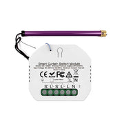 Modulo Tapparelle ZigBee 3.0 + RF 433MHz, TUYA, Smart Life, 2A, AC 90-250V, 50/60HZ, 500W, 52X47X18mm, IP20, SHZ108ZR