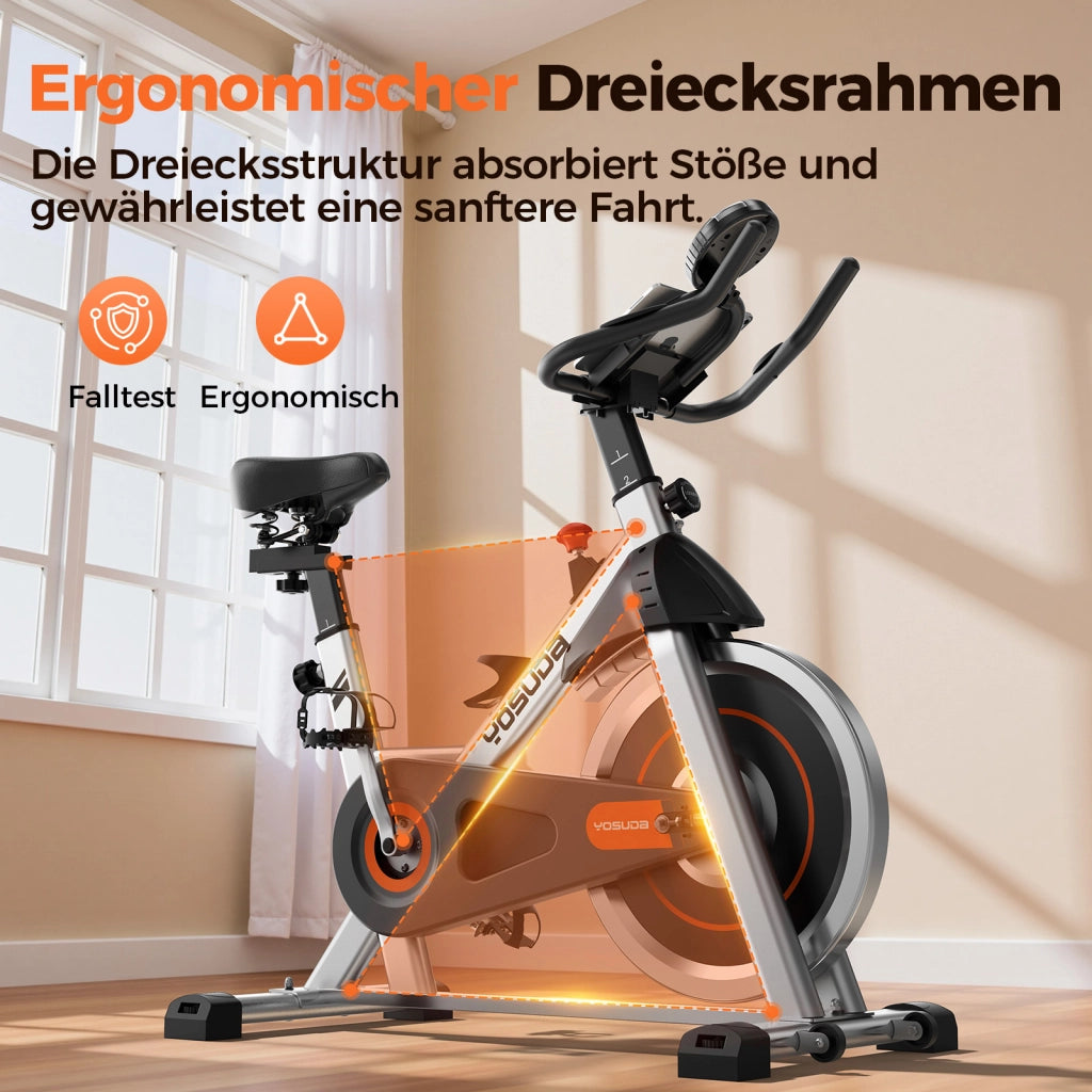 Cyclette da Camera Magnetica YOSUDA ¨C Xylo ¨C con APP e Monitor LCD