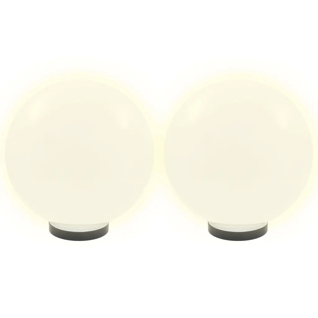 Set Lampade a LED Sferiche 2 pz 30 cm in PMMA CFW9341105