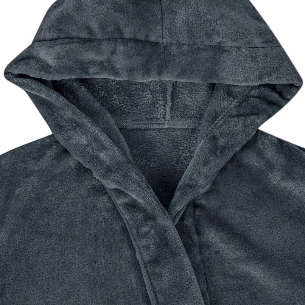 Accappatoio con Cappuccio Blu navy xxl Flanella 42017241