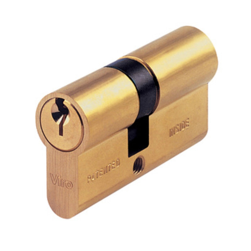 VIRO 0920 CILINDRO SAGOMATO 27-33 OTTONE C/3CH PROFILO