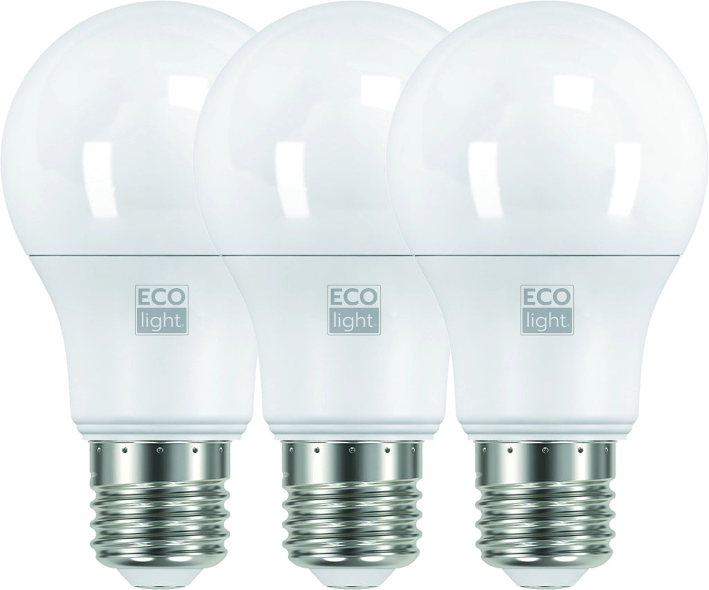 Ecolight LAMPADA A LED GOCCIA E27 3 PZ. luce fredda 12 W 20.00 confezioni