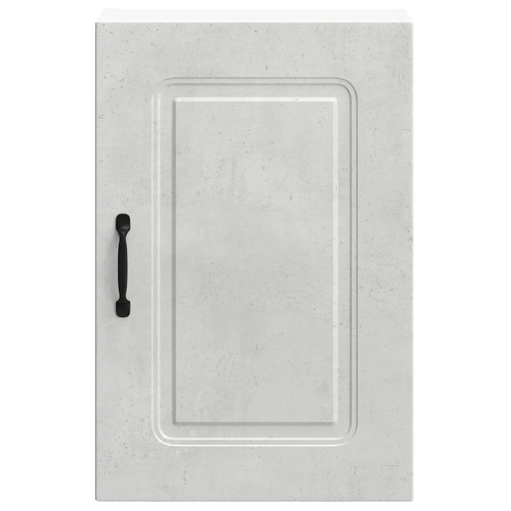 Pensile da cucina Kalmar 40 x 31 x 60 cm ampio spazio contenitivo stile moderno legno composito grigio cemento 02_0049974