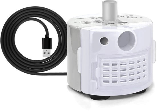 Pompa di sostituzione per fonte per gatti, silenziosa, 5V, 1,5W