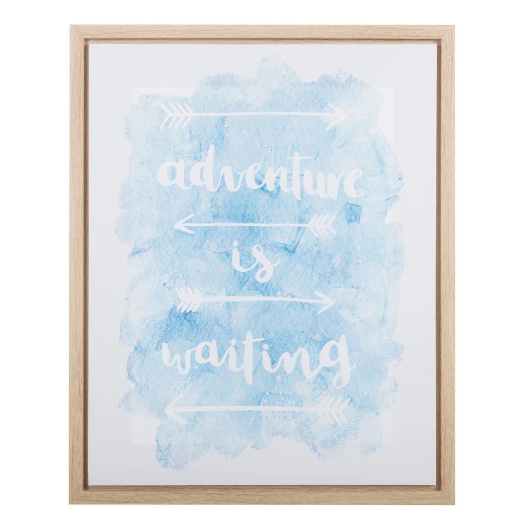 Quadro tela stampata con cornice 40x50x2,5 h