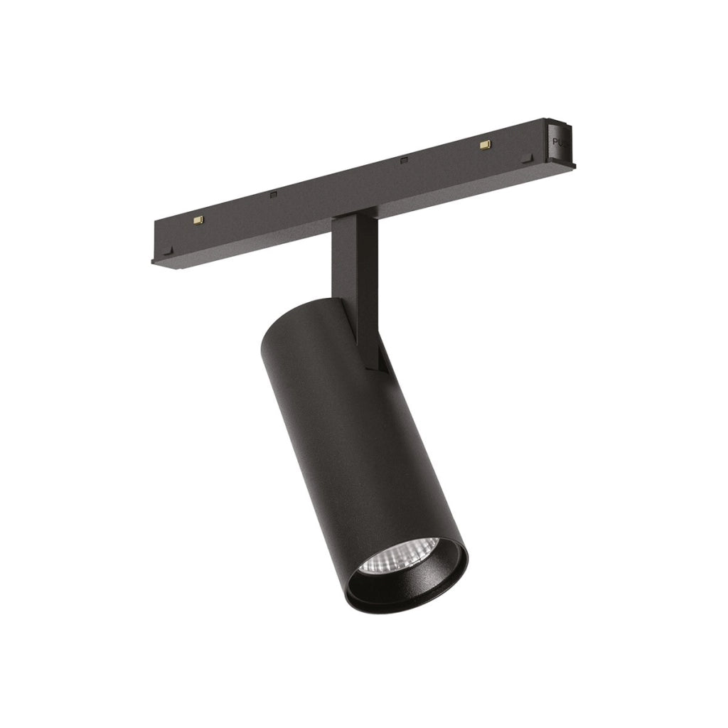 Modulo LED Magnetico 48V 12W 960Lm 2700K Dimmerabile Push - Struttura Orientabile Finitura Nero - Gealuce