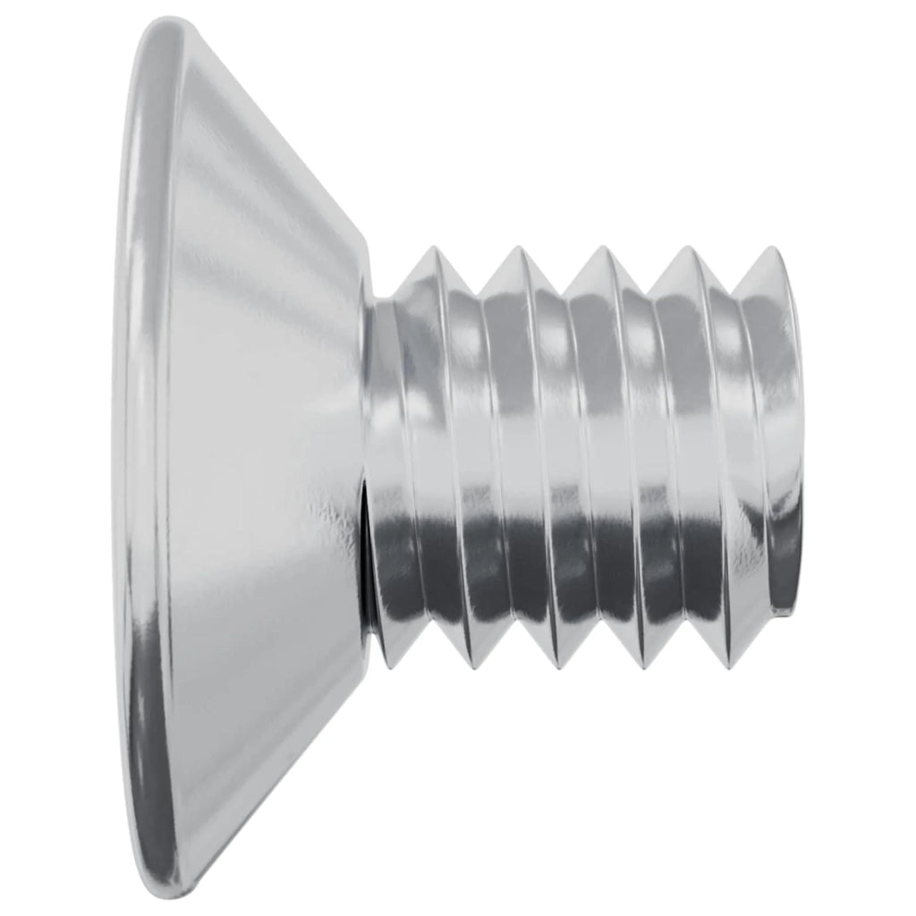Viti a testa conica 32727 pcs Argento Ferro