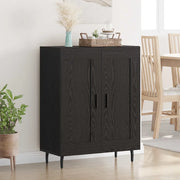 Credenza-Buffet-Armadio da cucina Rovere Nero 69,5 x 34 x 90 cm 264644