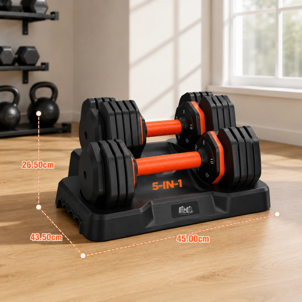 Manubri Regolabili Set 2 ¨C Xylo ¨C 50LB Antiscivolo