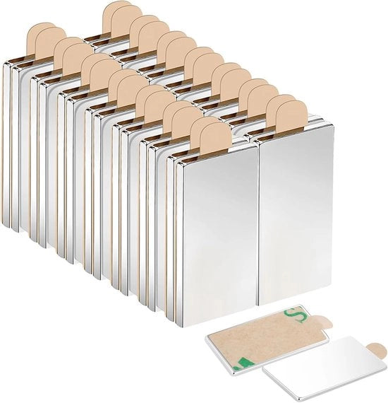 Magneti Neodymium Autoadesivi - Ideali per Frigorifero e Ufficio - 30 Pezzi