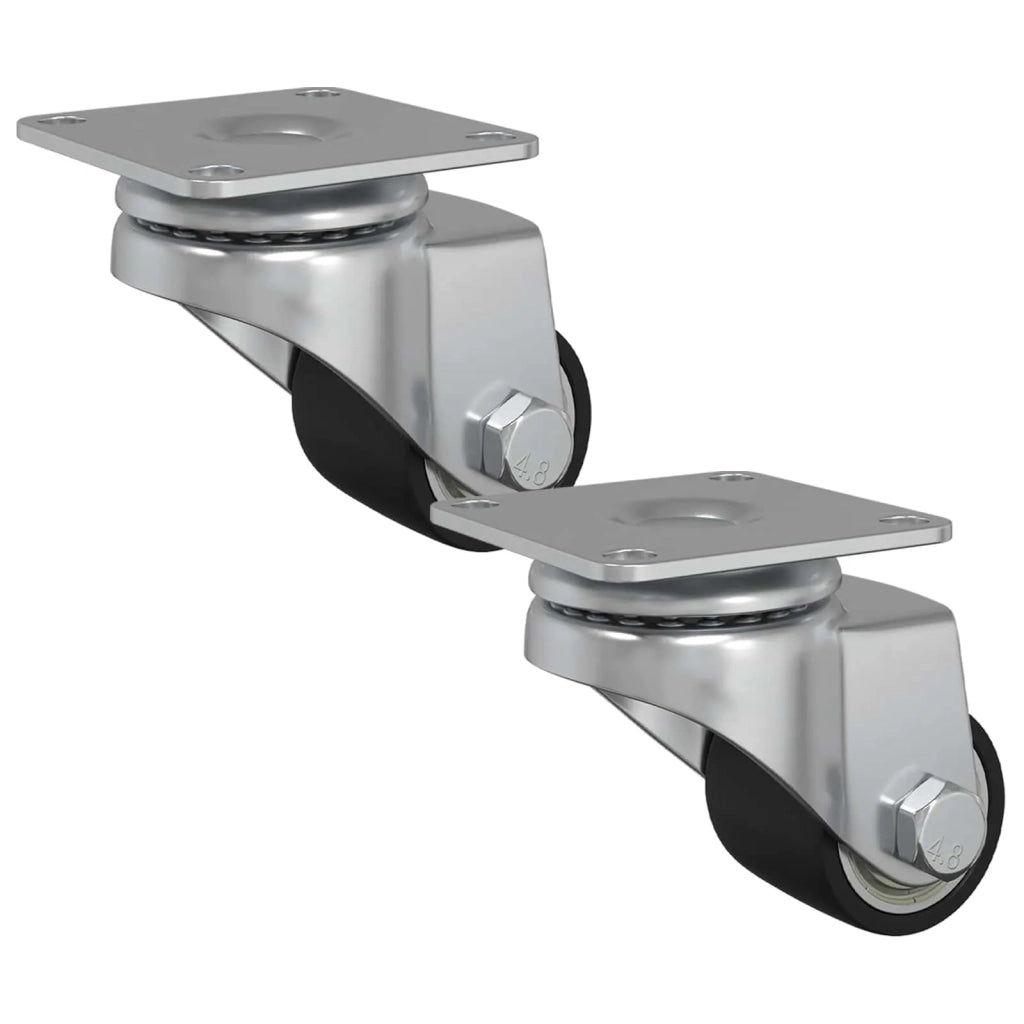 Ruota 2 pcs Argento 44,1 x 44,1 x 1,95 mm Nylon 864768