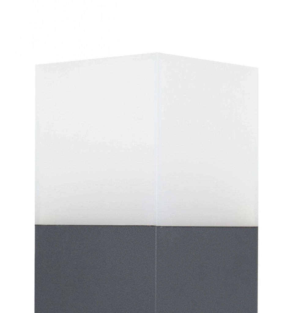Paletto luce 100cm E27 grigio scuro IP44 SU-MA Cube
