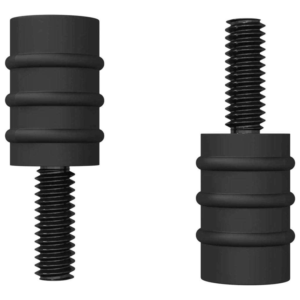 Vite di Standoff 4865 pcs Nero M4 Gomma e Acciaio