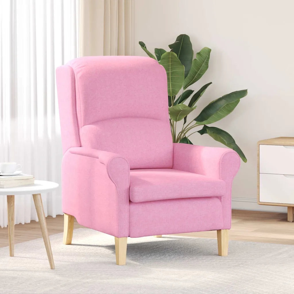 poltrona Rosa 76 x 94 x 102 cm Tessuto