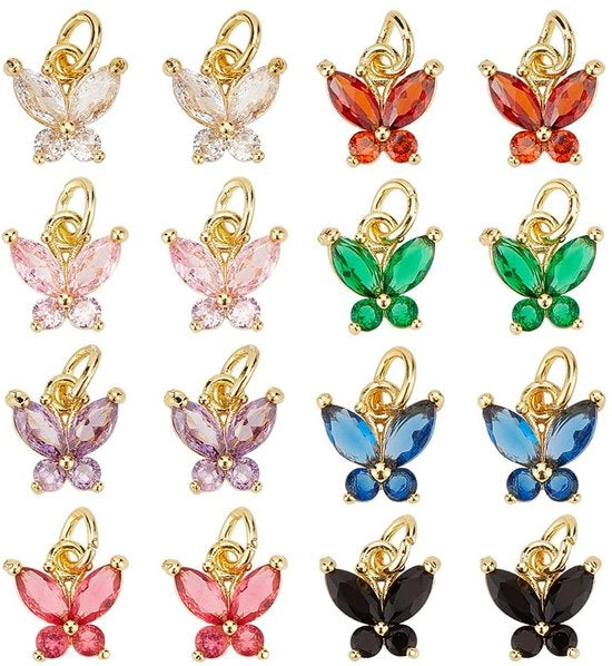 Set di 20 Beadels con Zirkonia per Creazione di Gioielli 

 Specifiche tecniche:
 - Set di 20 pezzi
 - Materiale: Zirkonia