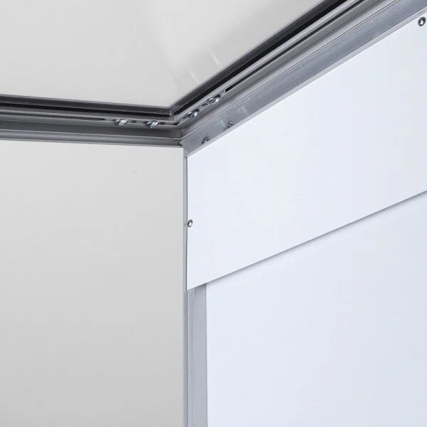 Bacheca per esterni porta Menu personalizzabile - 1 x A4 LED