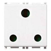 VIMAR PLANA - PRESA SICURY 2P+T 16A INGLESE BIANCO