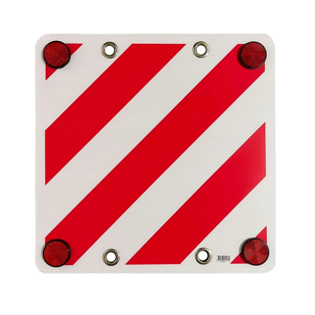 Cartello Segnaletico Carichi Sporgenti Non Omologato Cm 50 x 50