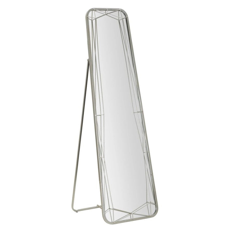 Specchio Da Terra Silver cm 46x2-54x153 (misura Specchio cm 43x150)