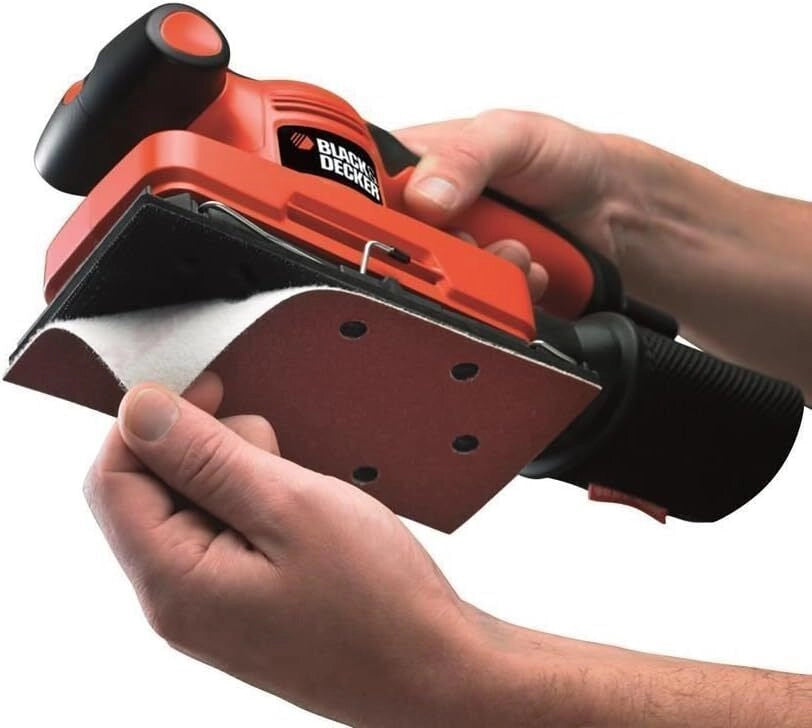 Black & Decker KA320EKA levigatrice portatile Levigatrice orbitale 7000 Giri/min 240 W