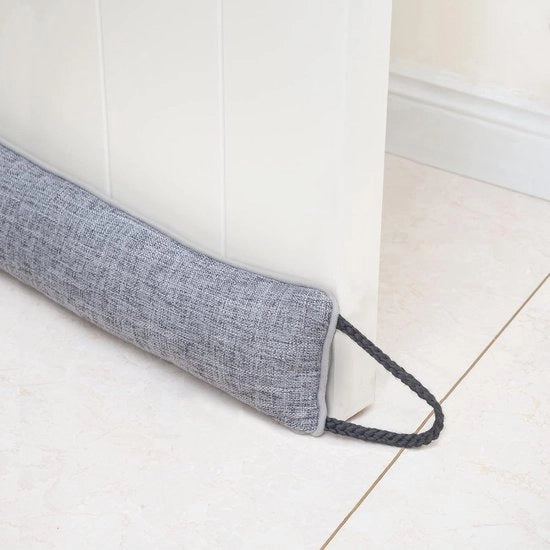 Blocco Rumore Decorativo per Porta e Finestra - 76cm, Grigio