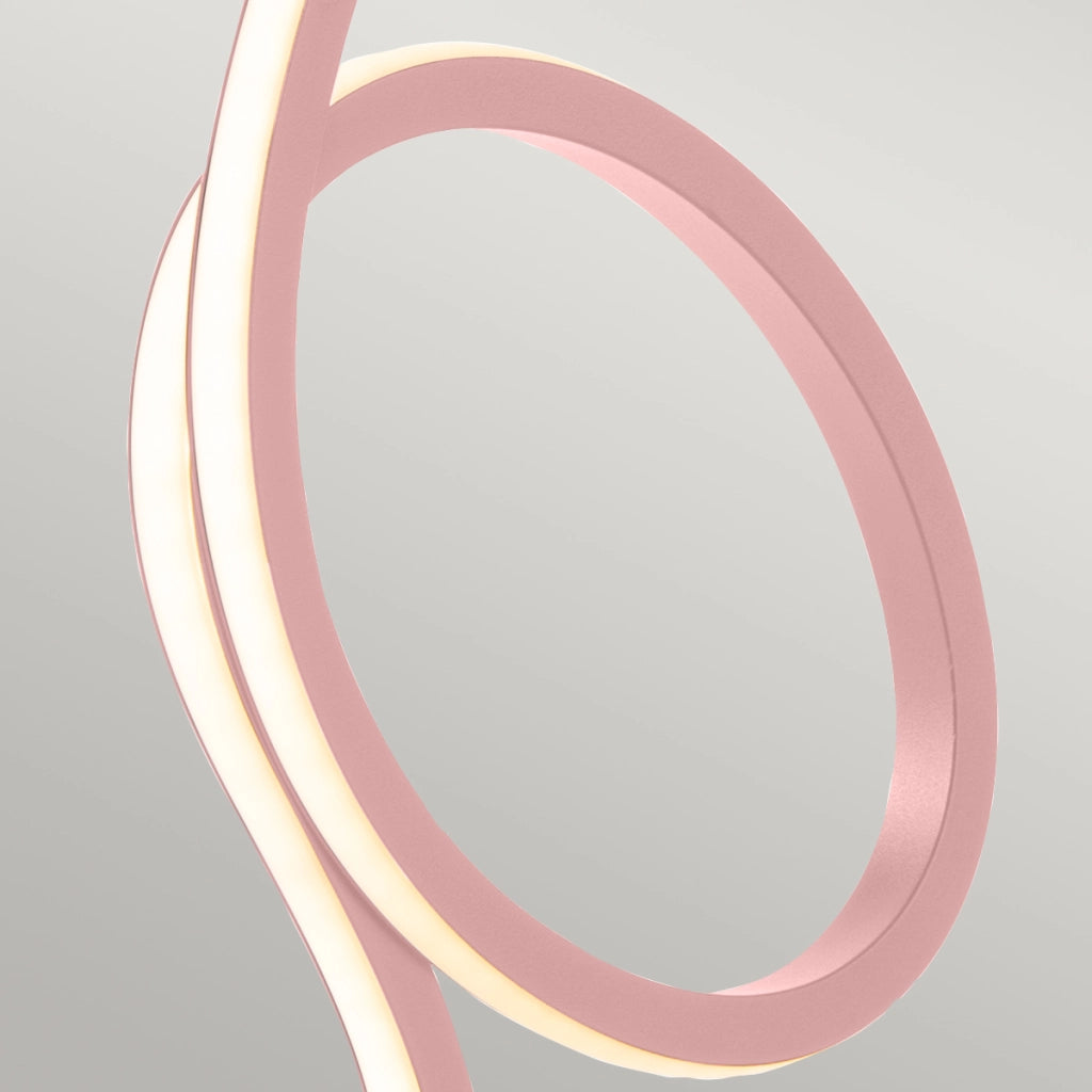 Lampada da tavolo moderna Flamingo rosa LED 6W Elstead
