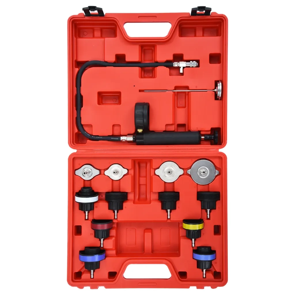 Tester di Pressione Sistemi di Raffreddamento e Radiatori 14 pz 210560