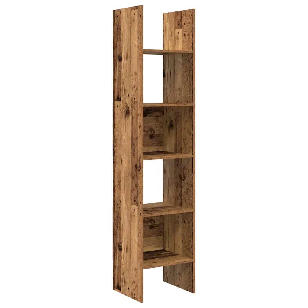 Armadio per Libri Legno vecchio 40 x 35 x 180 cm 875018