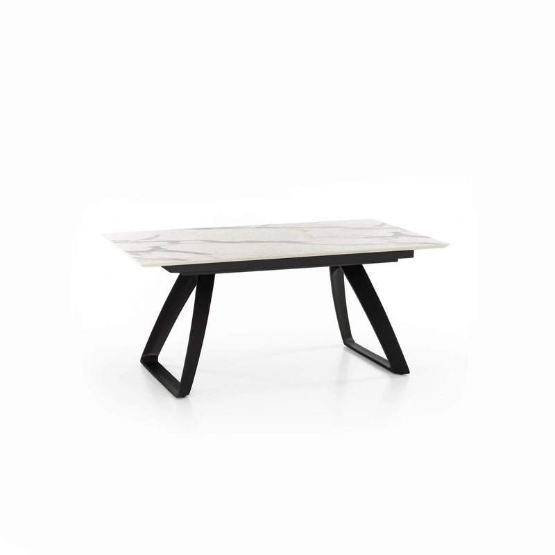 Barret - Tavolo Allungabile (170/270 x 90 cm) in HPL su MDF Nero
