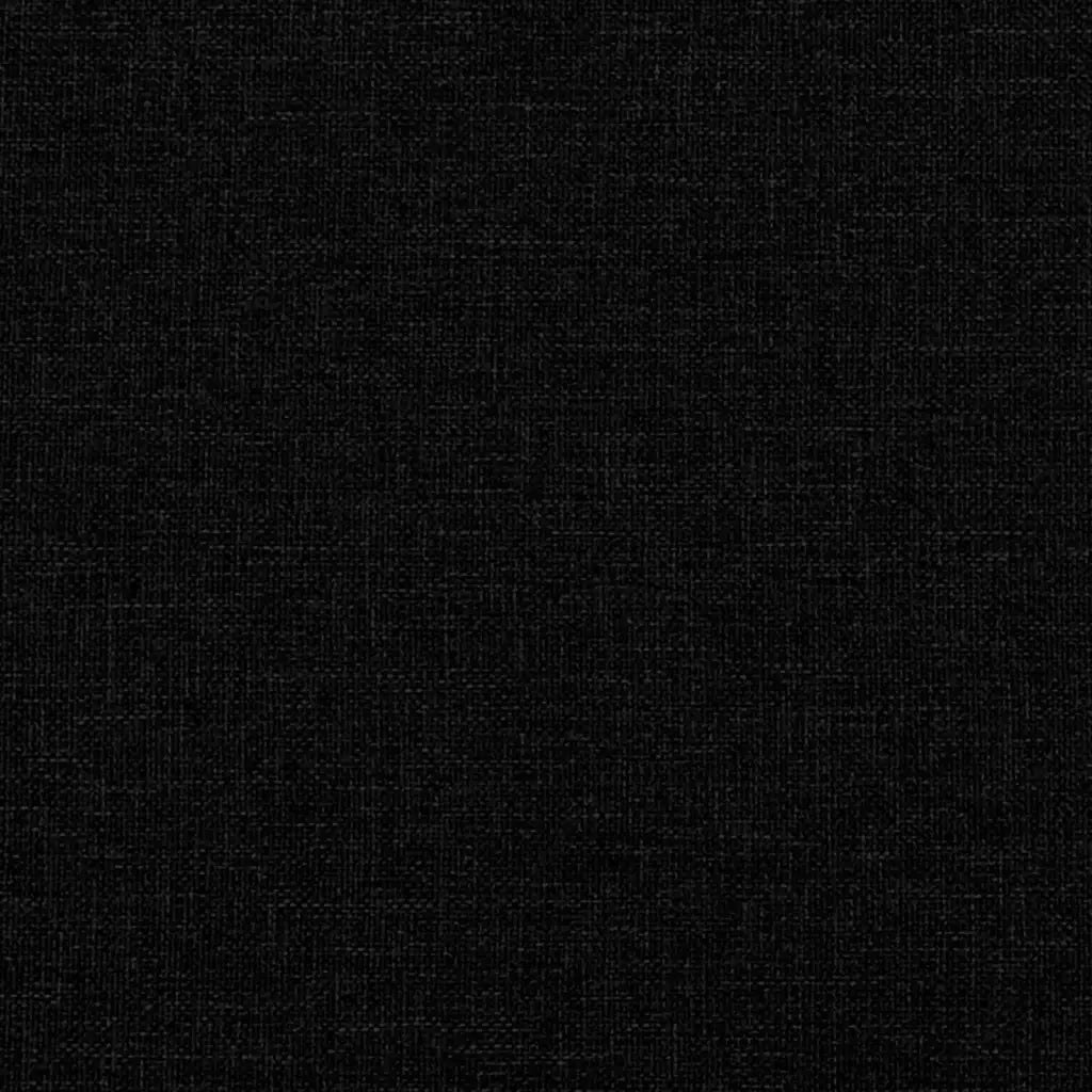 Set Divani 3 pz con Cuscini Decorativi Nero in Tessuto 3278307