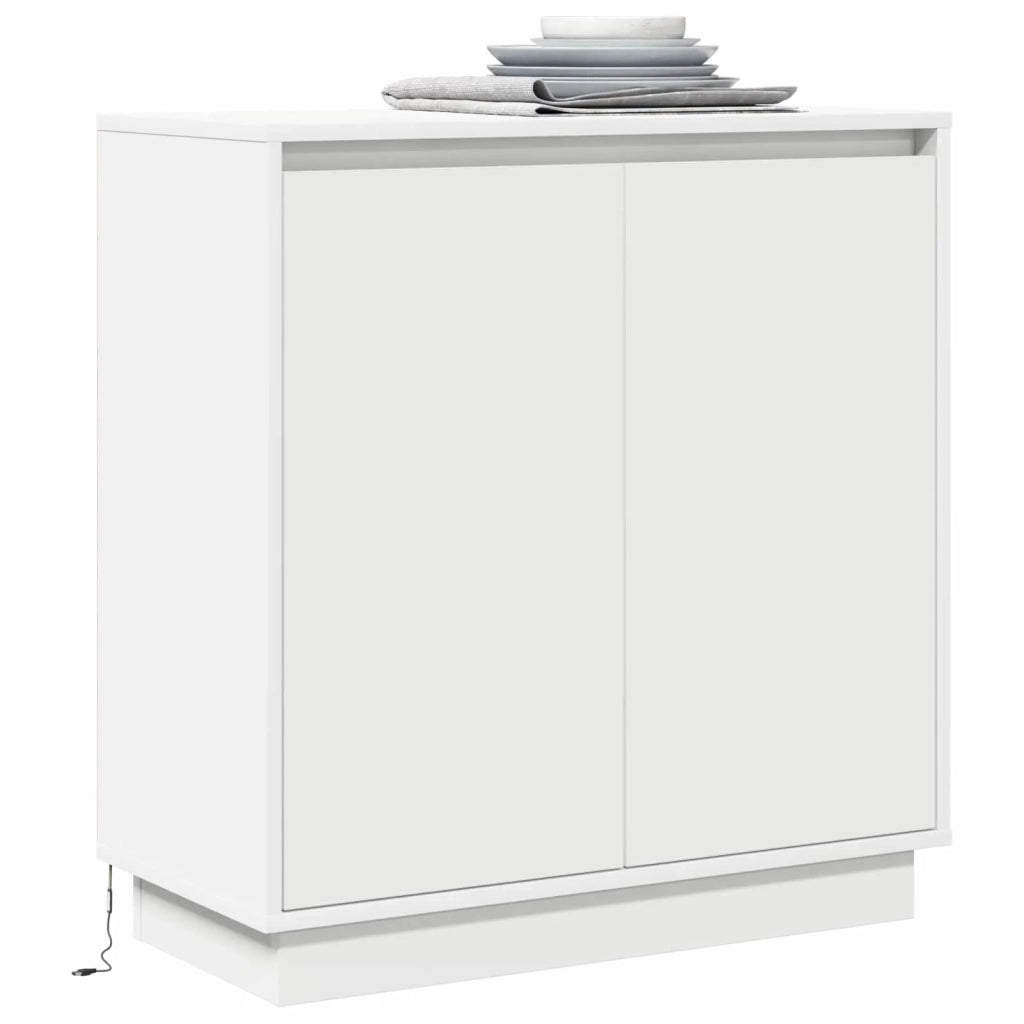 Madia LED per Bianco 71 x 34,5 x 75 cm Legno multistrato 869642