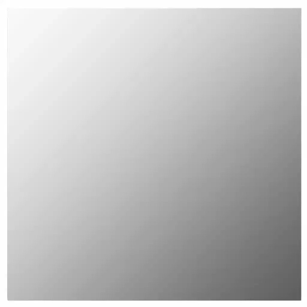 Specchio da Parete | Specchio decorativo 60x60 cm Quadrato in Vetro