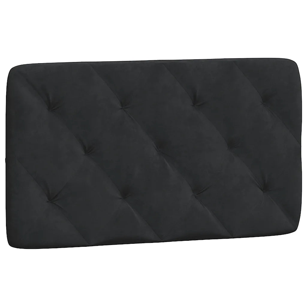 Giroletto senza Materasso Nero 90x200 cm in Velluto 3207901