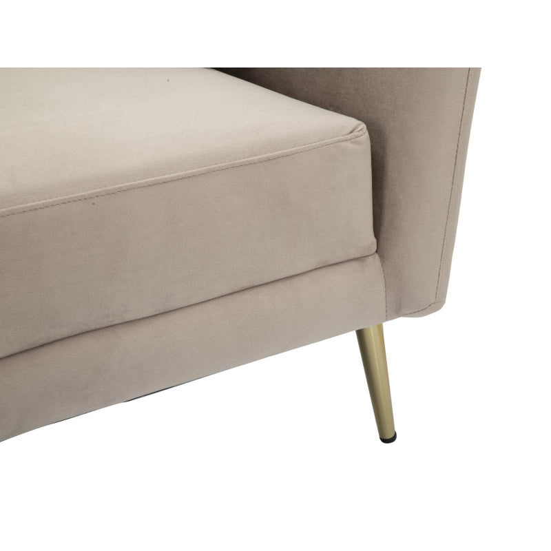 Poltrona Kiev Grigia cm 88x77x74