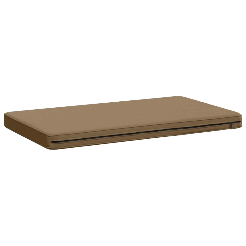 Cuscino per Panchina a 1 Pezzo VUGHT 100% Poliestere Tortora 951684