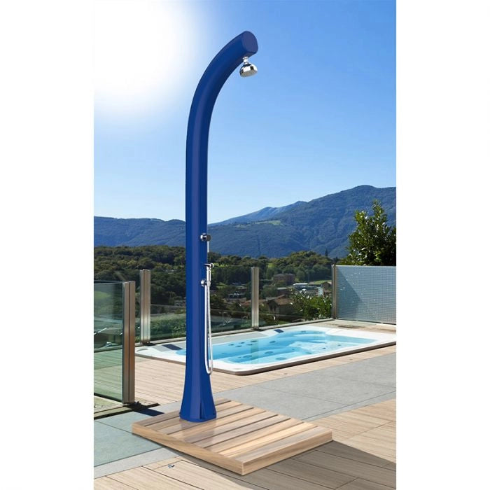 Piatto doccia TOP in legno okumè, da esterno