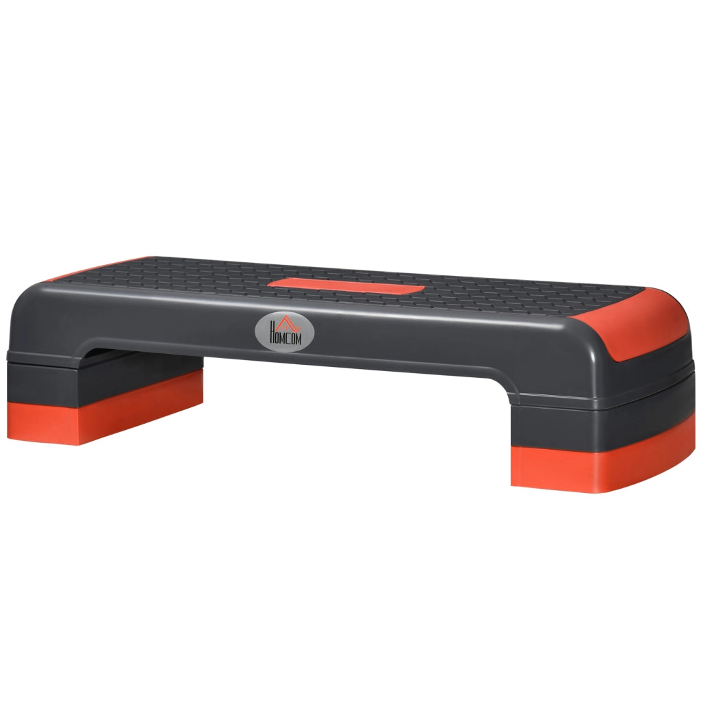 Stepper Fitness ¨C Minimal ¨C Grigio e Rosso 78x28x20 cm
