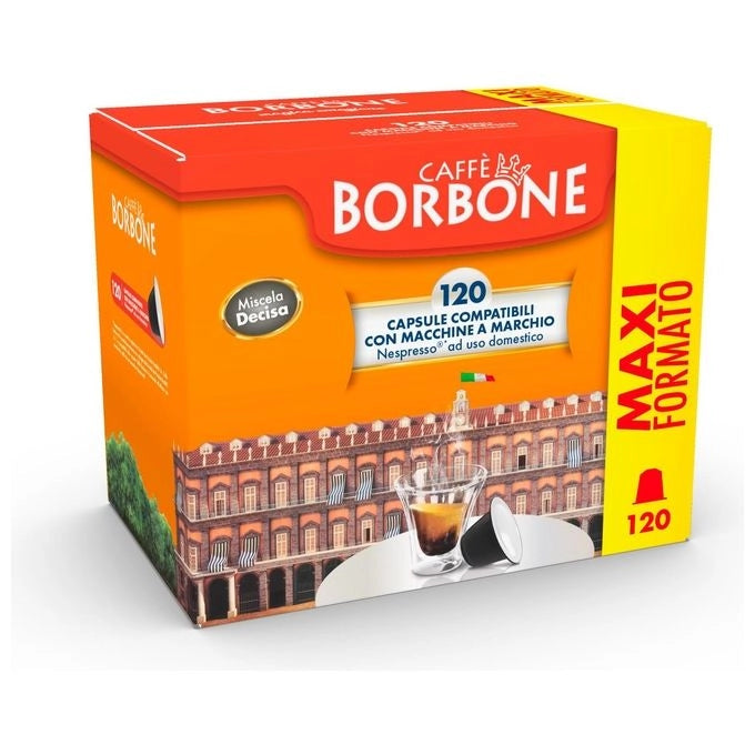 Caffè Borbone Capsule per Nespresso Miscela Decisa Capsule caffè 120 pz