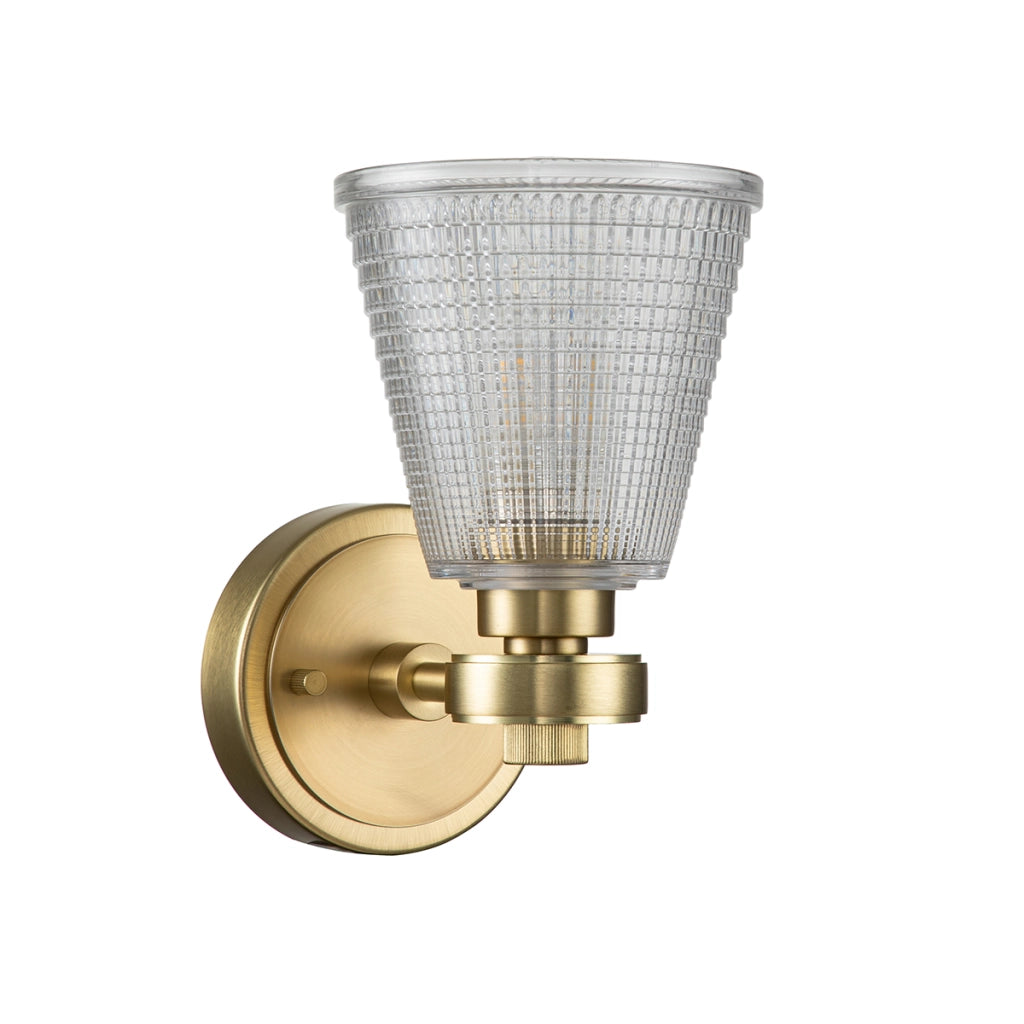 Applique bagno ottone spazzolato Gunnislake G9 LED Elstead