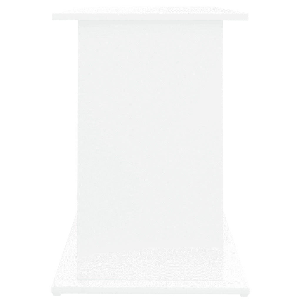Supporto per Acquario 121x41x58 cm in Legno Multistrato Bianco 833615