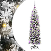 Albero di Natale Artificiale-Albero Natalizio con 150 LED Verde 150 cm 637370