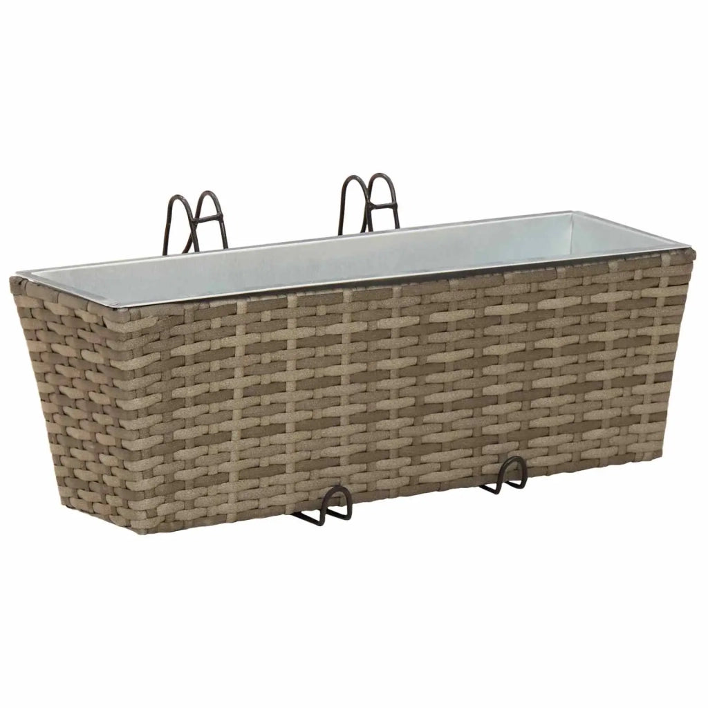 Ringhiera 2 pcs 50 x 17 x 17 cm Metallo 42026967
