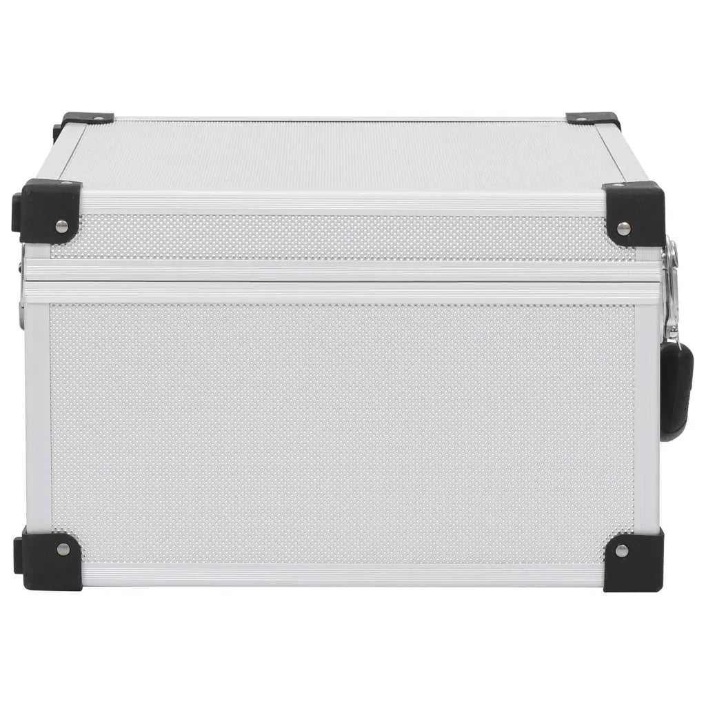 Custodia CD per 40 CD in Alluminio ABS Argento 91858