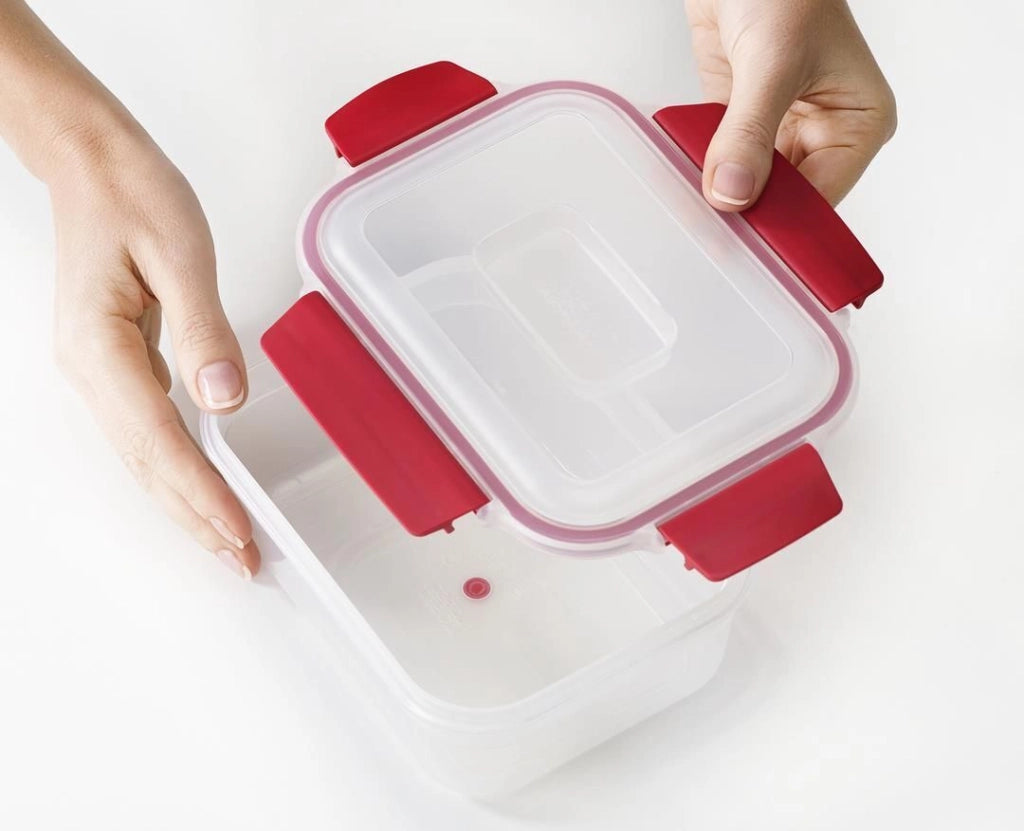 Joseph Joseph 81081 Nest Contenitore per Alimenti 5 Pezzi 230 ml 540 ml 1,1 l 1,85 l 3 l Plastica e Silicone Multicolore