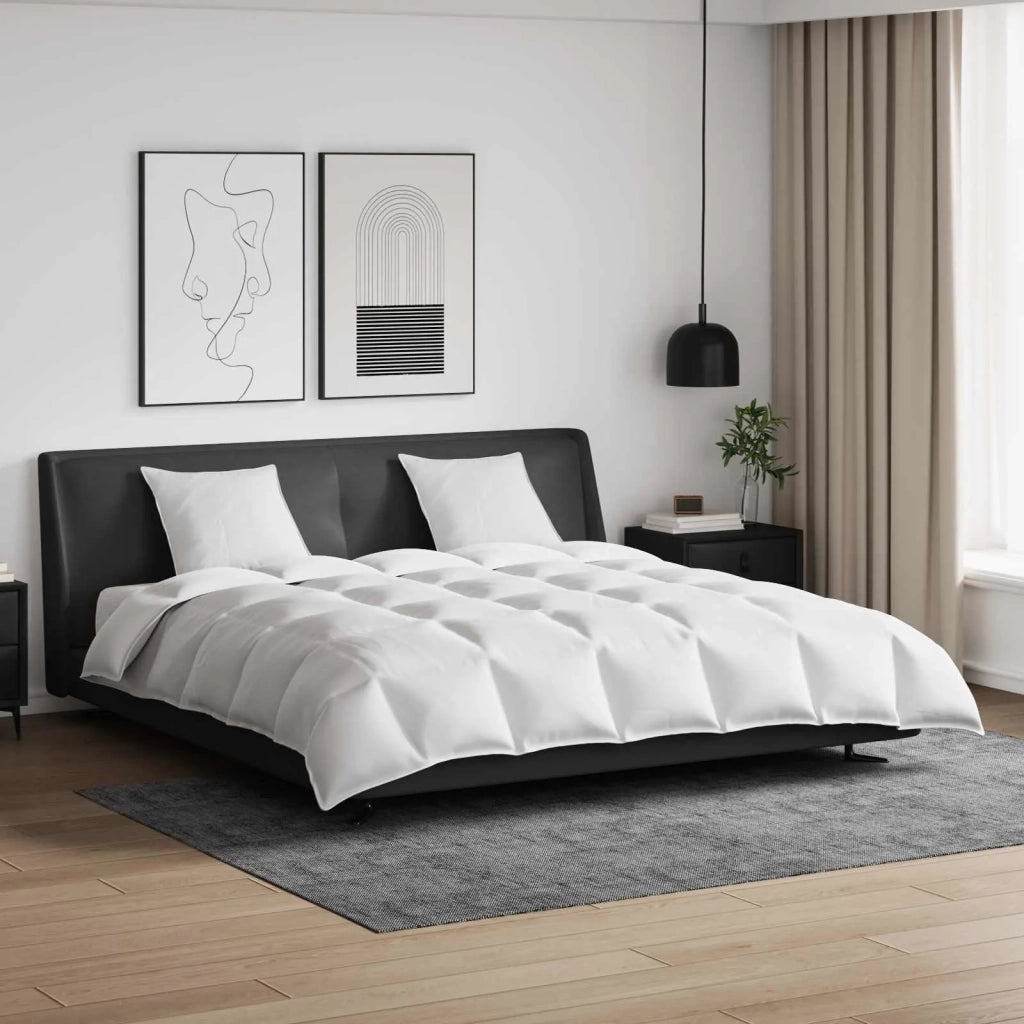 Set di Piumoni con cuscino 3 pz | Duvet Bianco Piuma d'anatra