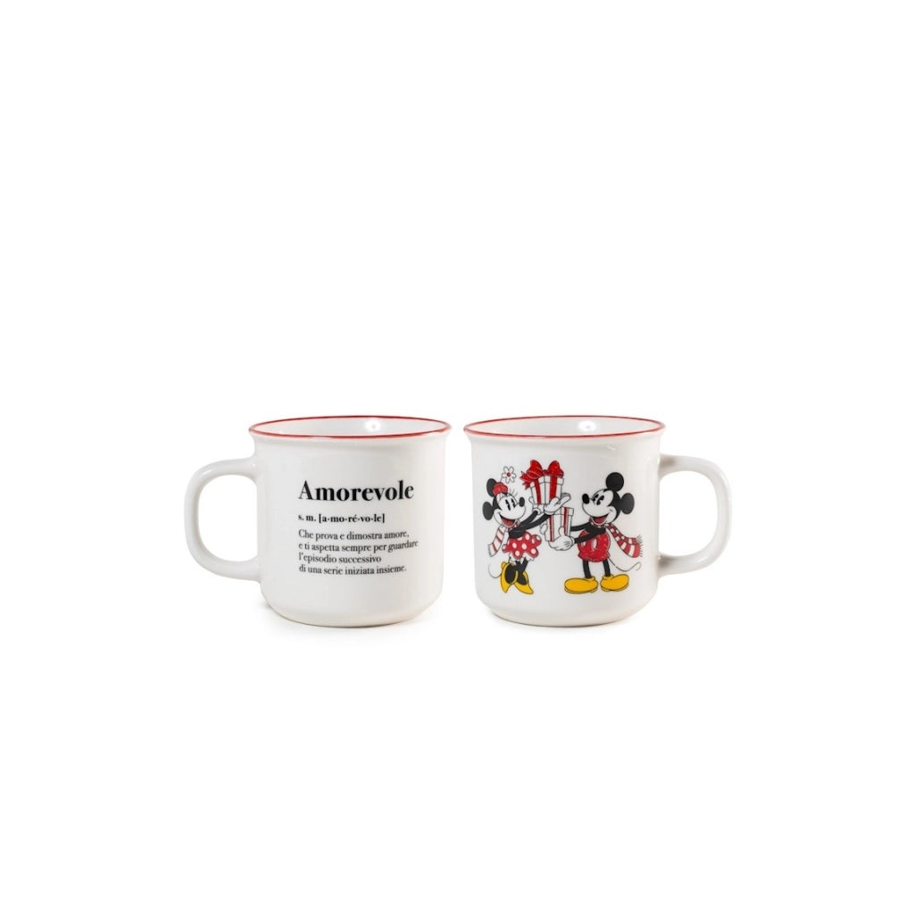 Tazza Jumbo NBC Mickey & Minnie Christmas ml 440