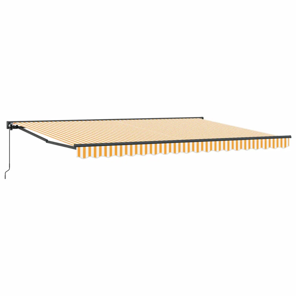 Struttura della tenda Giallo e Bianco 450 × 300 cm 3330865