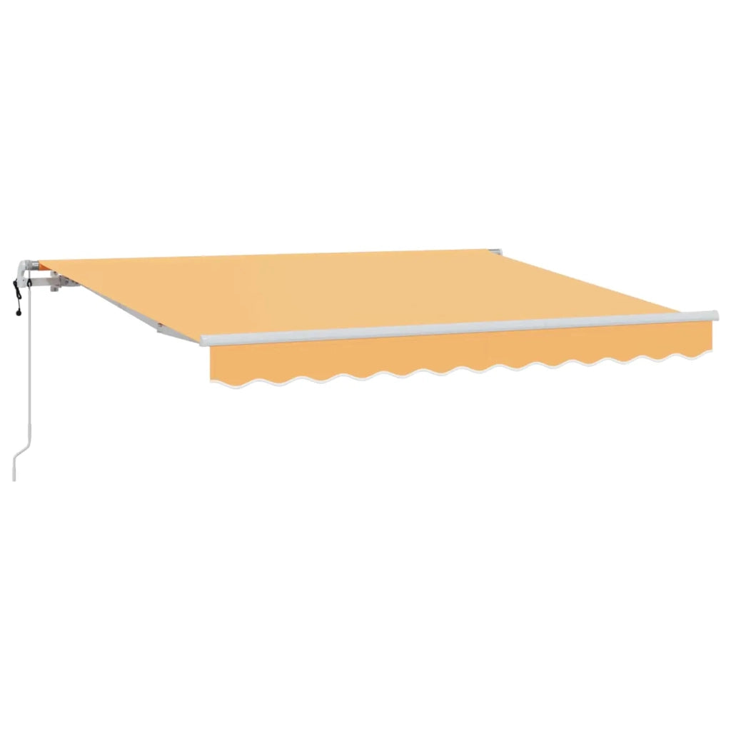 Tenda retrattile Sabbia 350 x 250 cm Tessuto e Alluminio 3425935