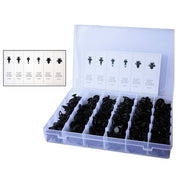 Trade Shop - Kit 200 Pz Plastica Trim Clip Rivetti Clip Fermi Di Spinta Per Auto Paraurti -