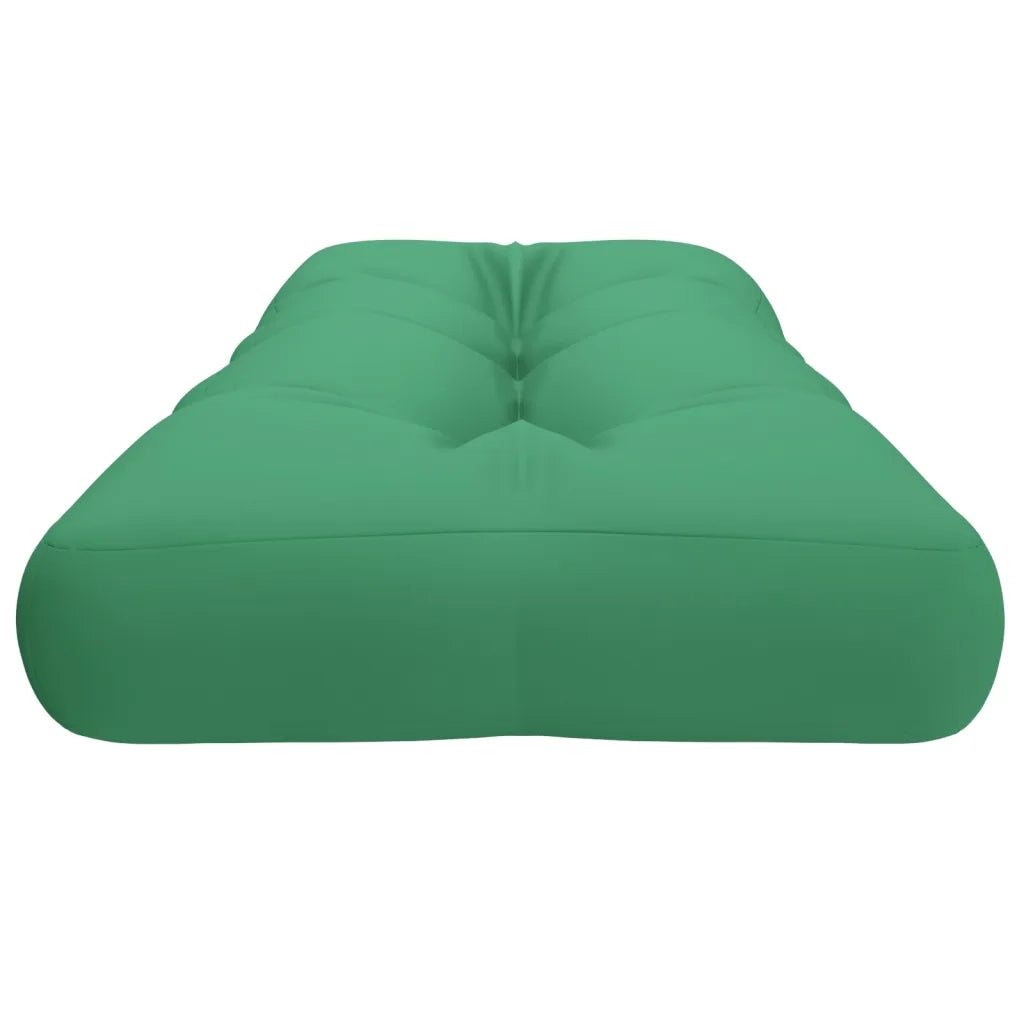 Cuscino per Pallet Verde 120x40x12 cm in Tessuto 360628